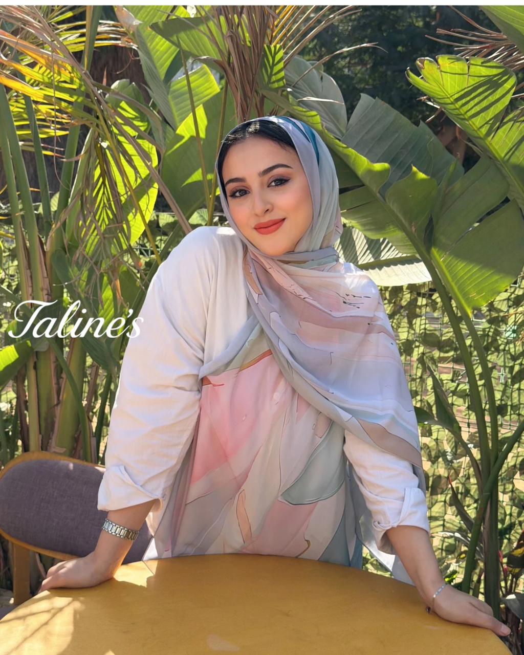 Aquamarine - Premium Turkish Chiffon