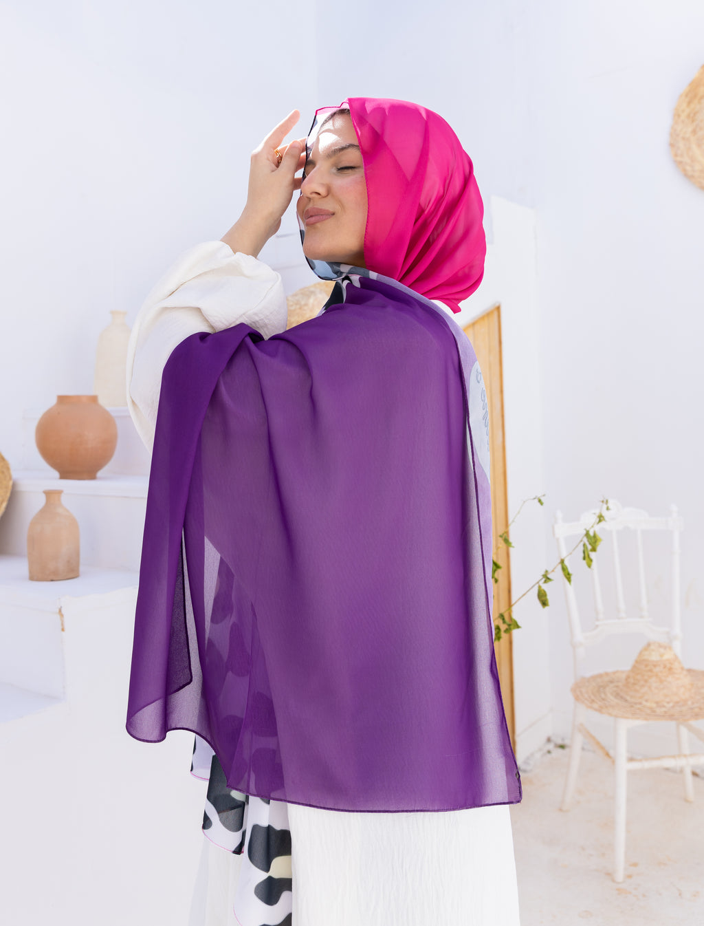 Berry Pop —       Berry mood. Bold energy. Premium Turkish chiffon