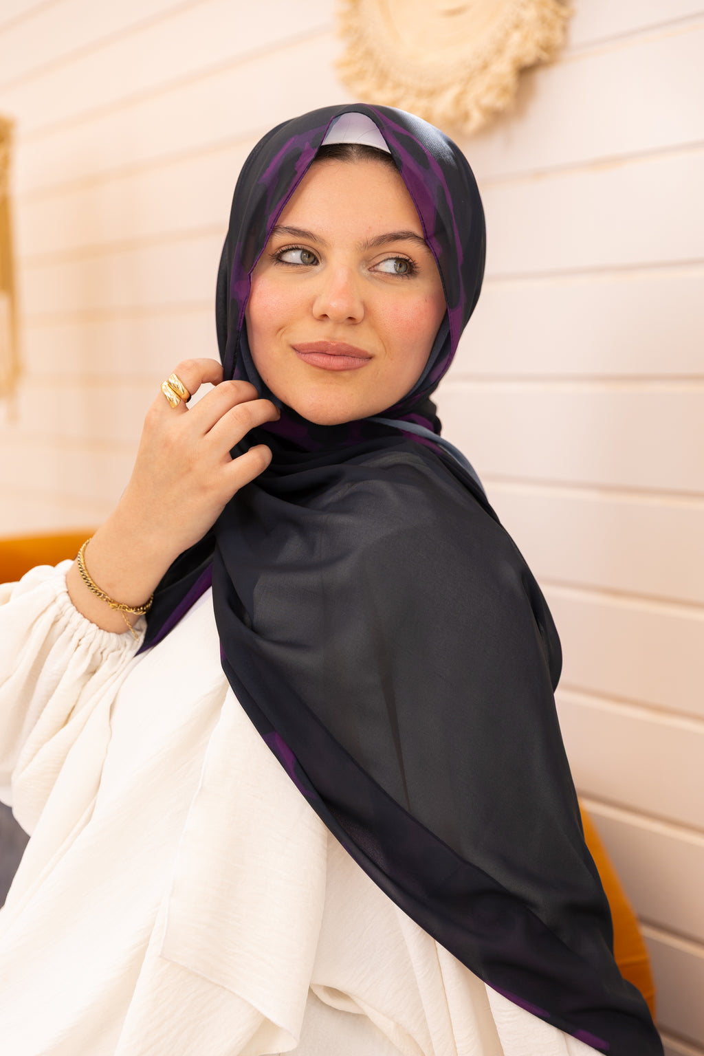 Midnight Violet  —       Midnight vibes. Violet touch. Premium Turkish chiffon ✨
