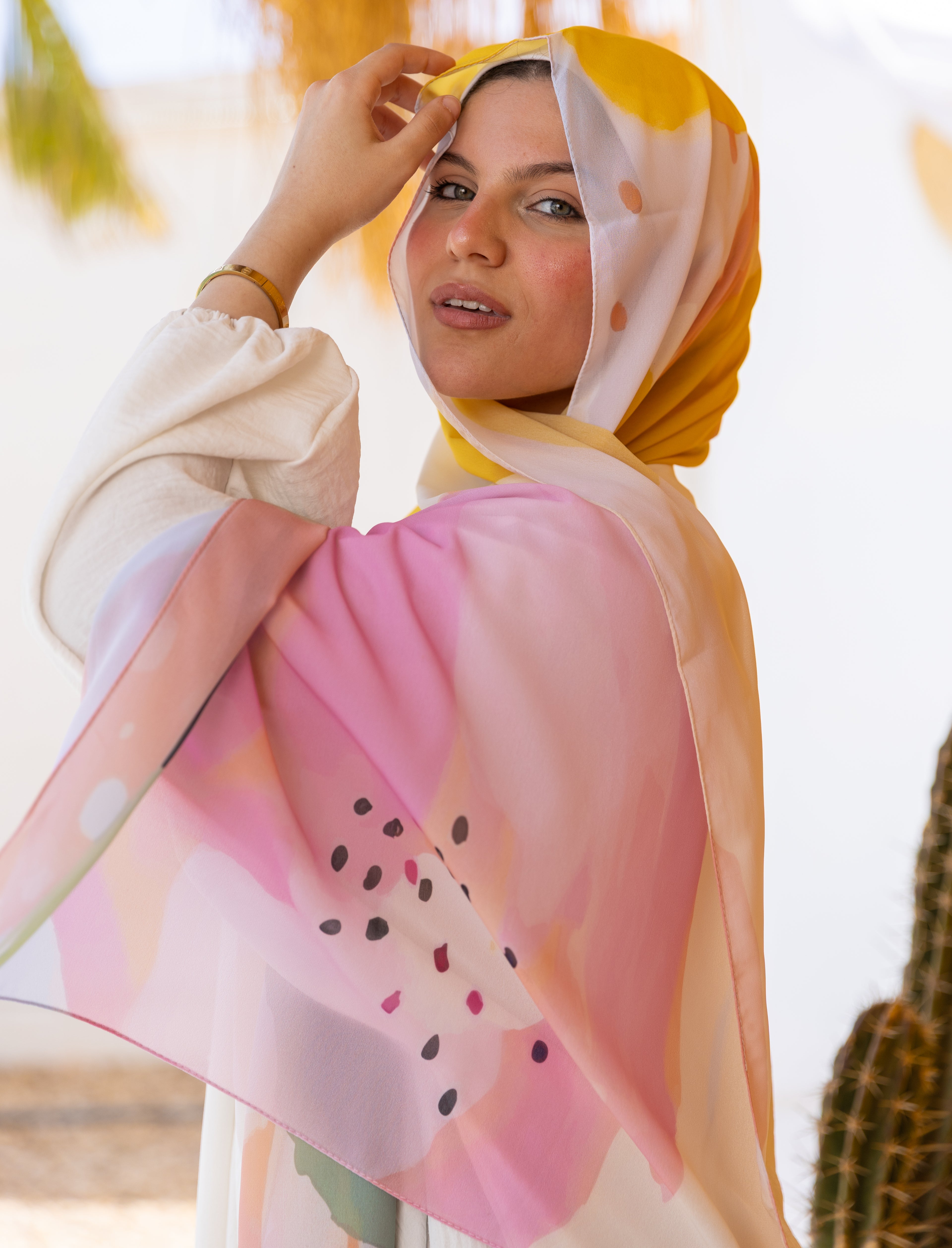 Lemon Blush —      Fresh shades. Soft Turkish chiffon. Summer mood ✨