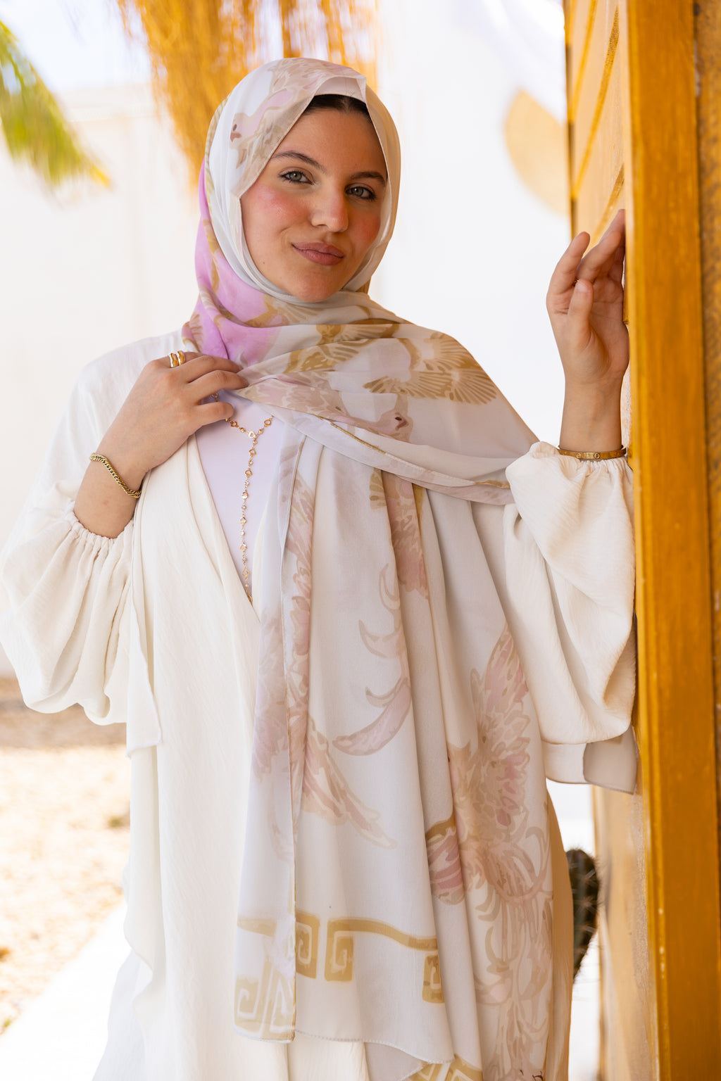 Serenity —     Grace in every fold — premium Turkish chiffon with a soft serene touch 🤍