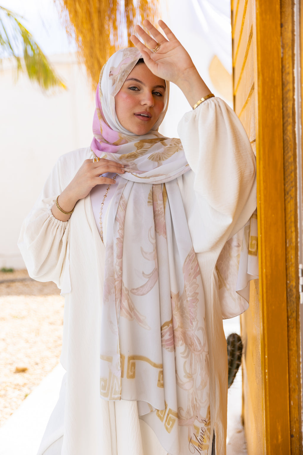 Serenity —     Grace in every fold — premium Turkish chiffon with a soft serene touch 🤍