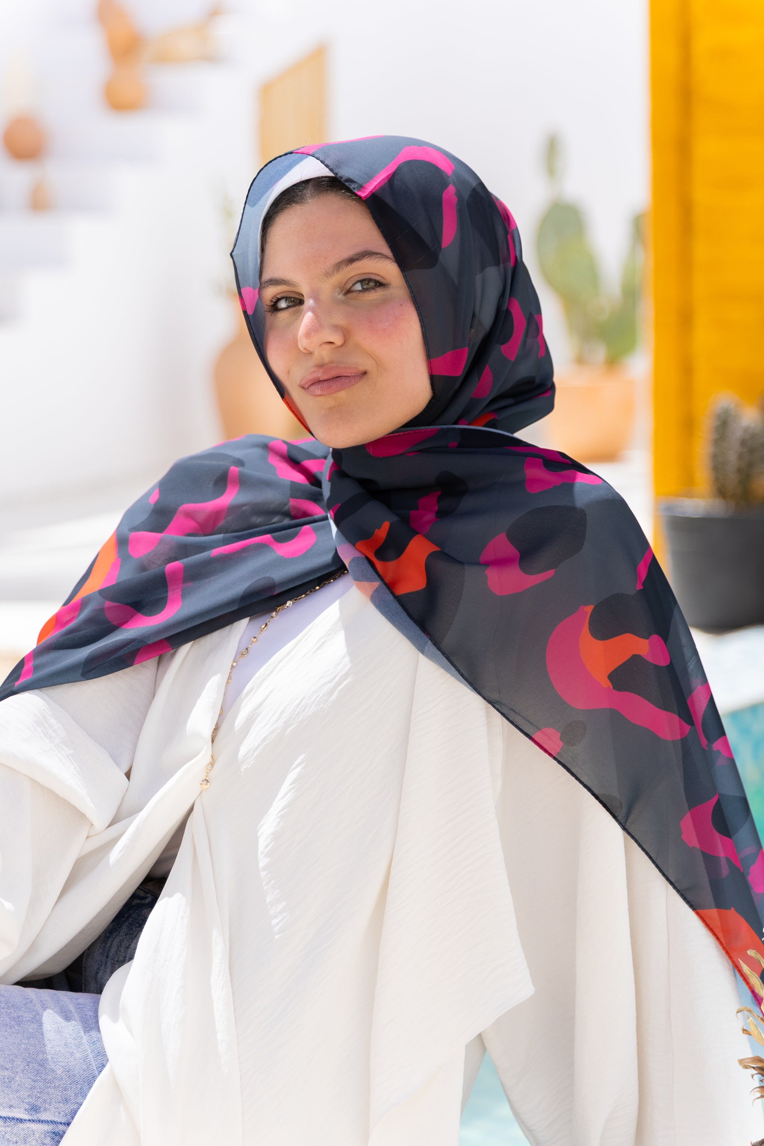 Wild Perry —    Wild shades. Soft Turkish chiffon. Unforgettable presence.