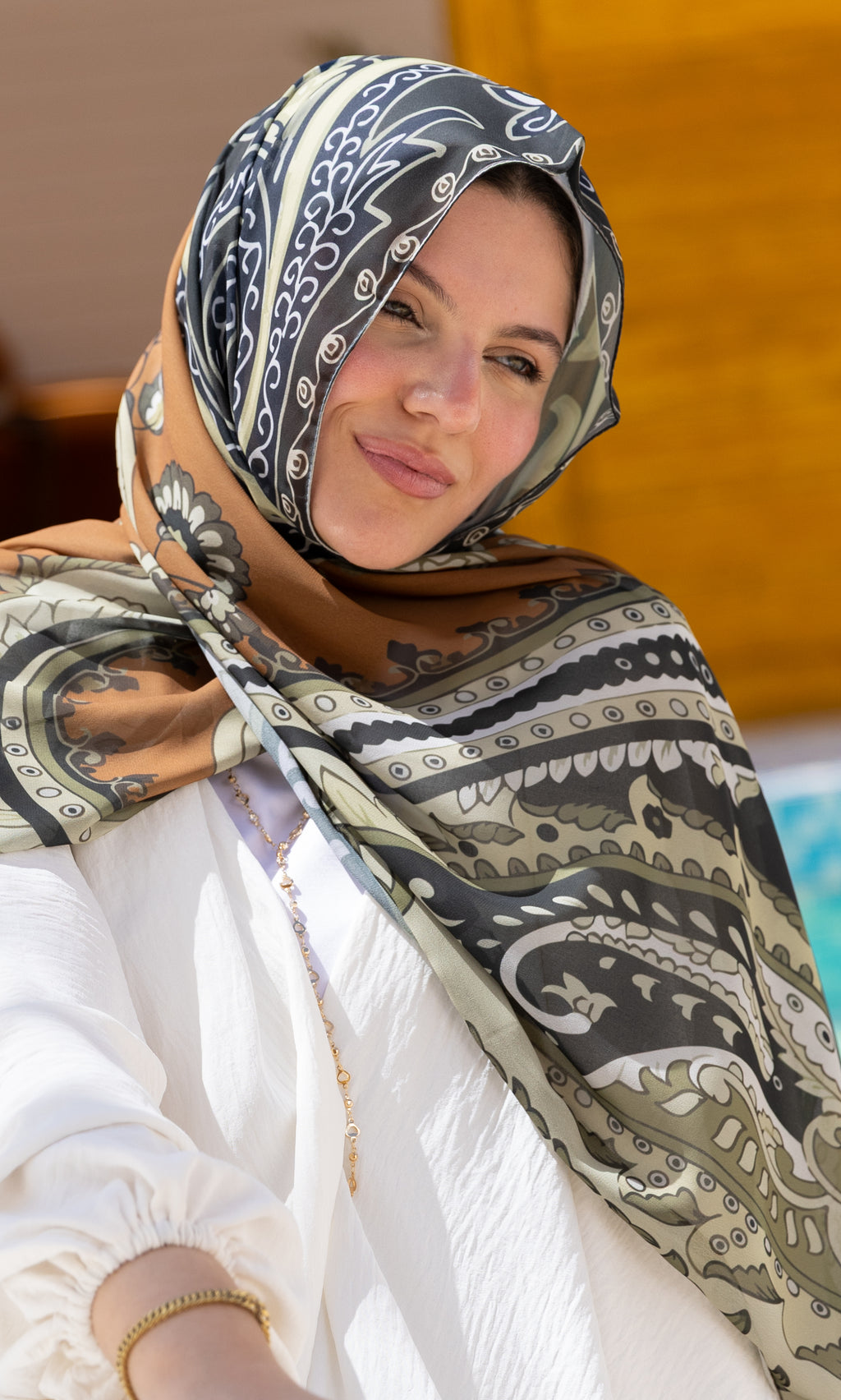 Arabian Charm —     Premium Turkish chiffon • Arabian-inspired • Elegant • Timeless