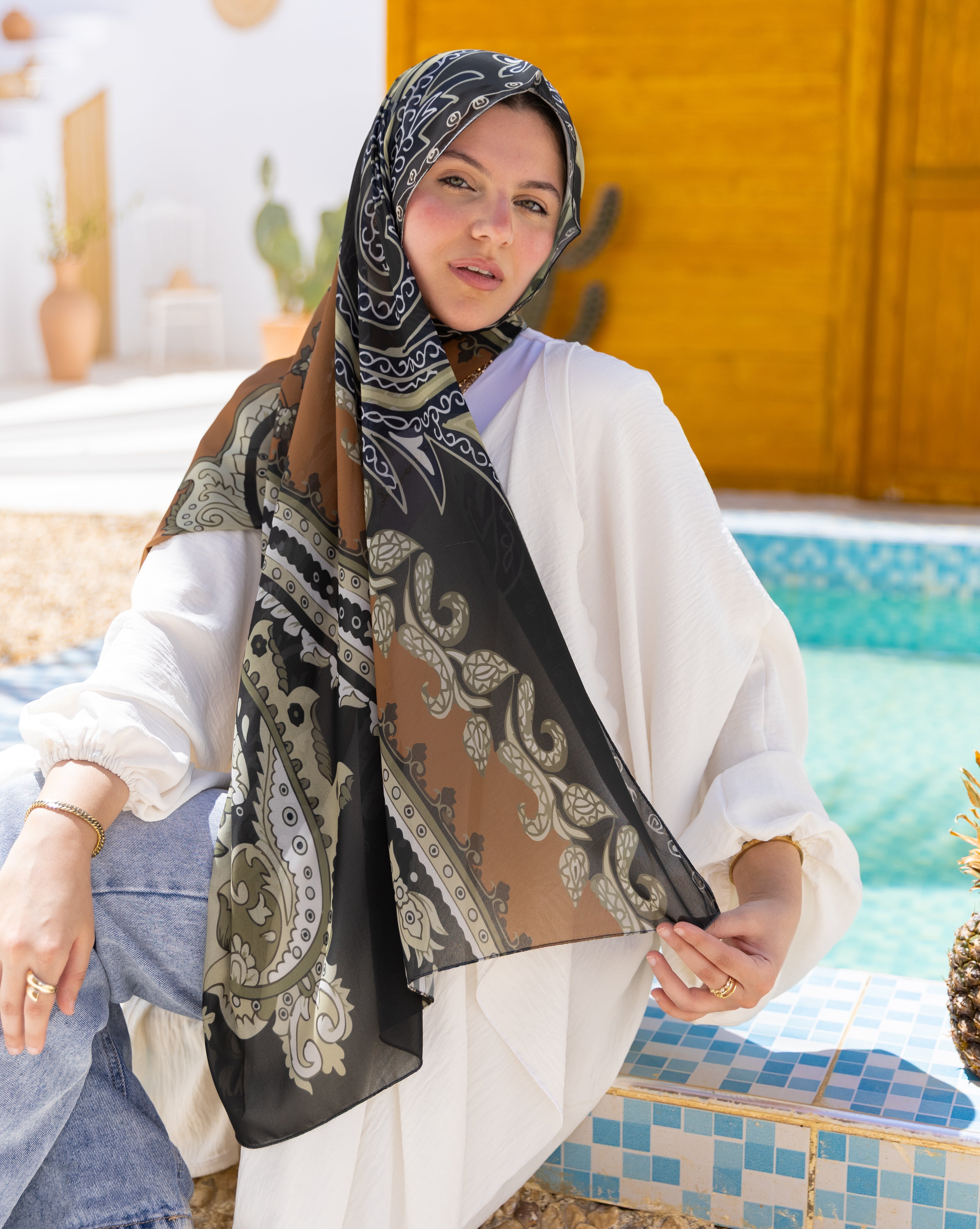 Arabian Charm —     Premium Turkish chiffon • Arabian-inspired • Elegant • Timeless