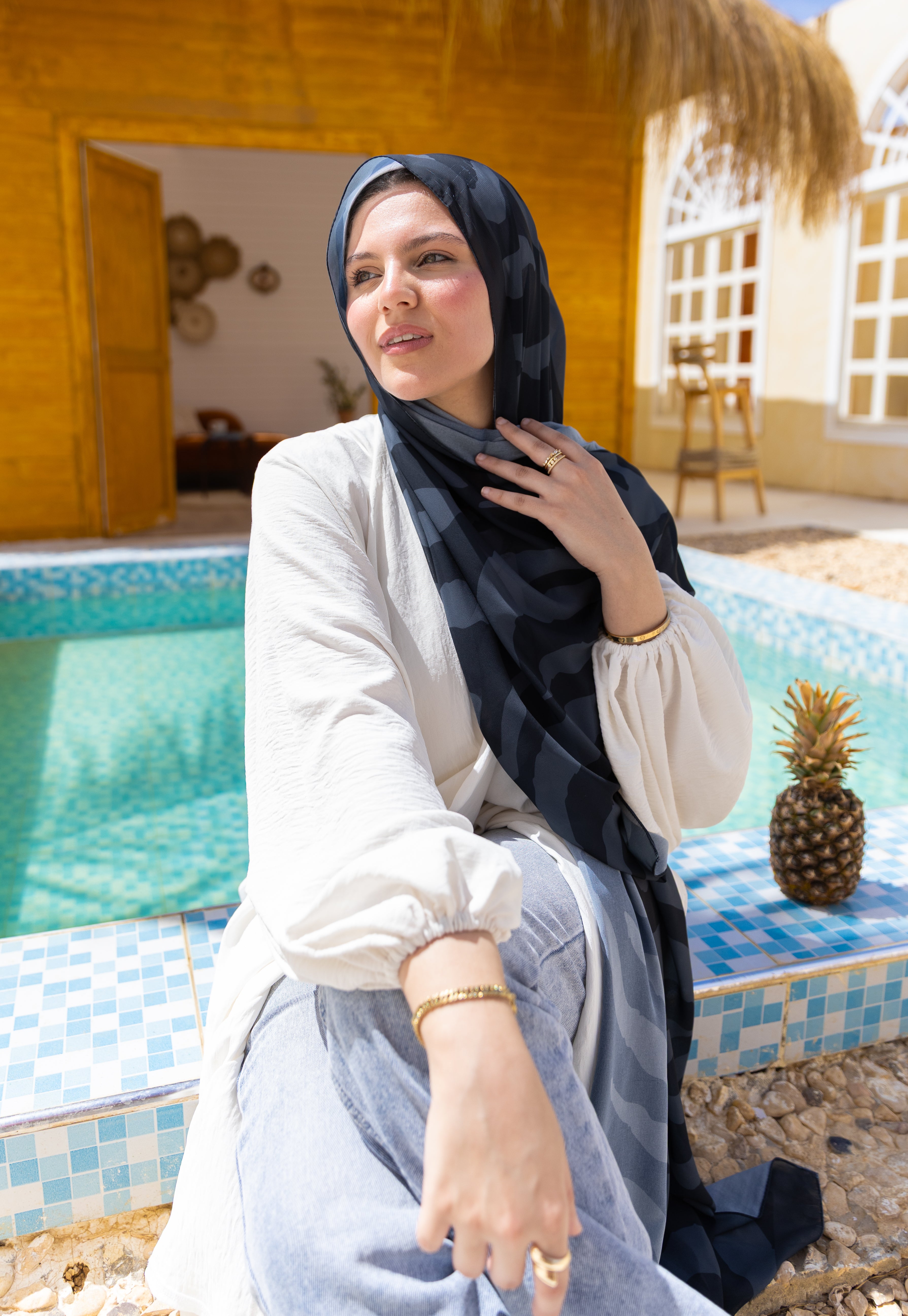 Dark Wave —     Premium Turkish chiffon in deep elegant shades — timeless, sophisticated, and effortlessly chic