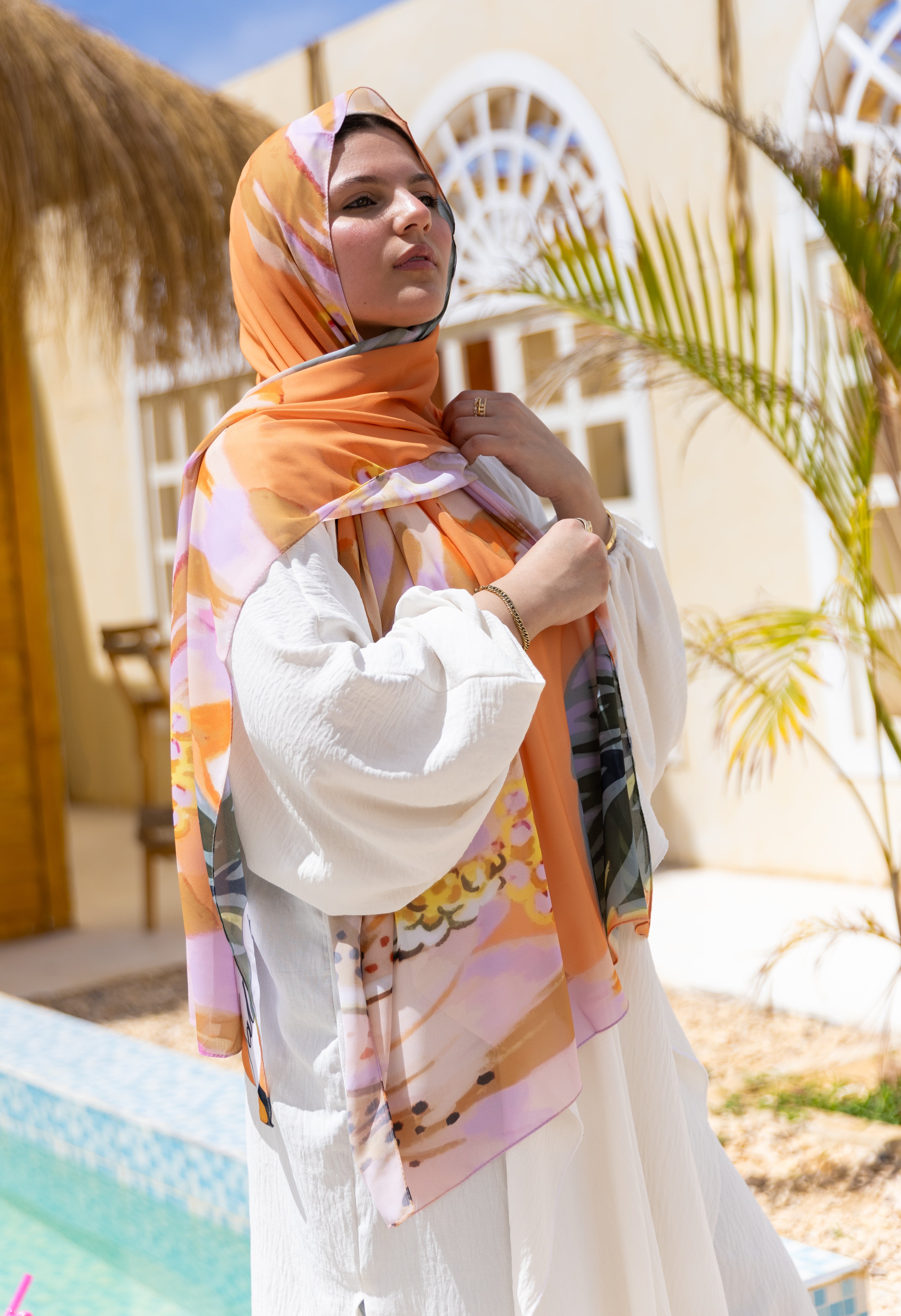 Tropical  —    Tropical vibes, vibrant colors, and premium Turkish chiffon for the perfect summer glow