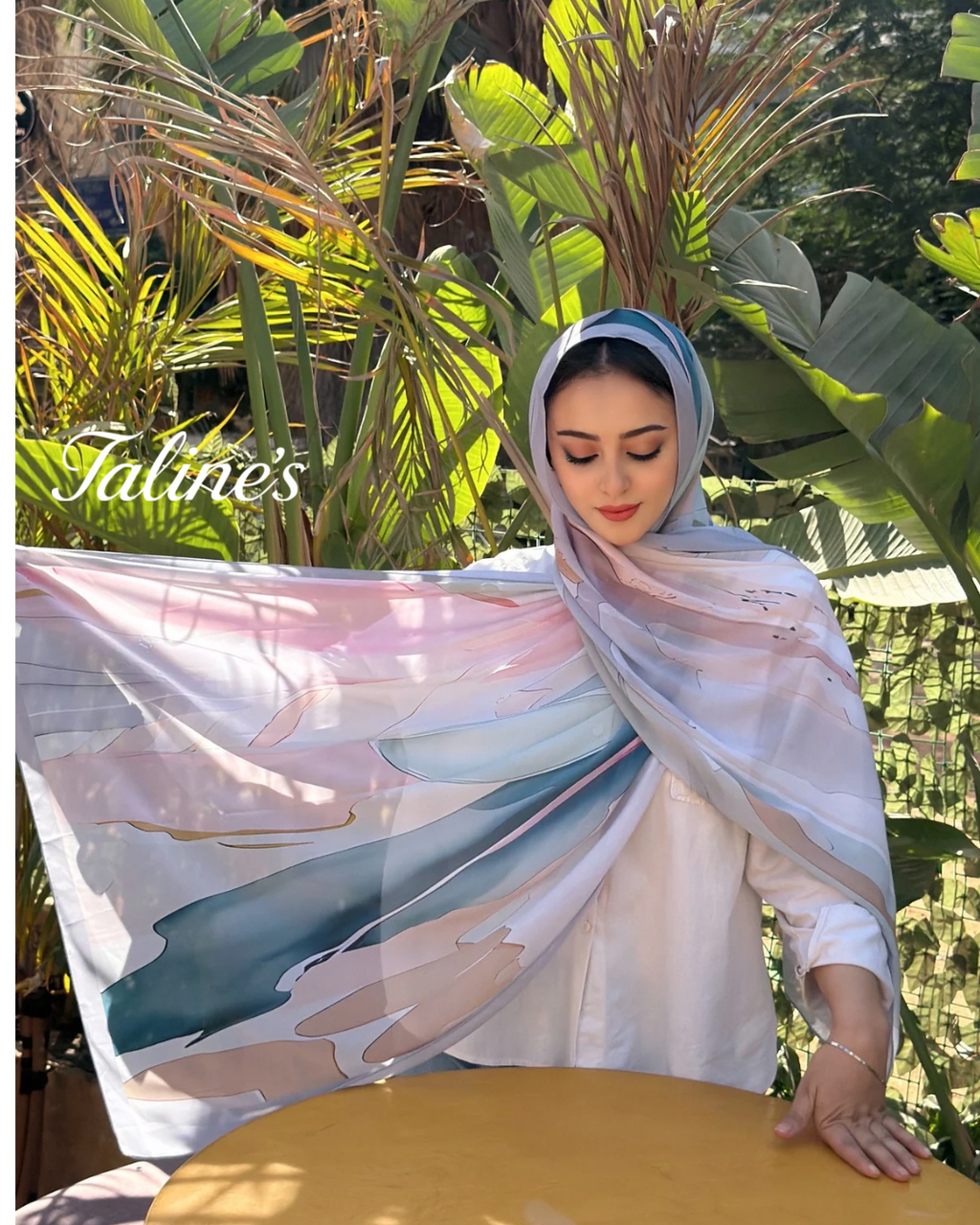 Aquamarine - Premium Turkish Chiffon