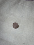 Magnetic Hijab Pin - Mokka Round