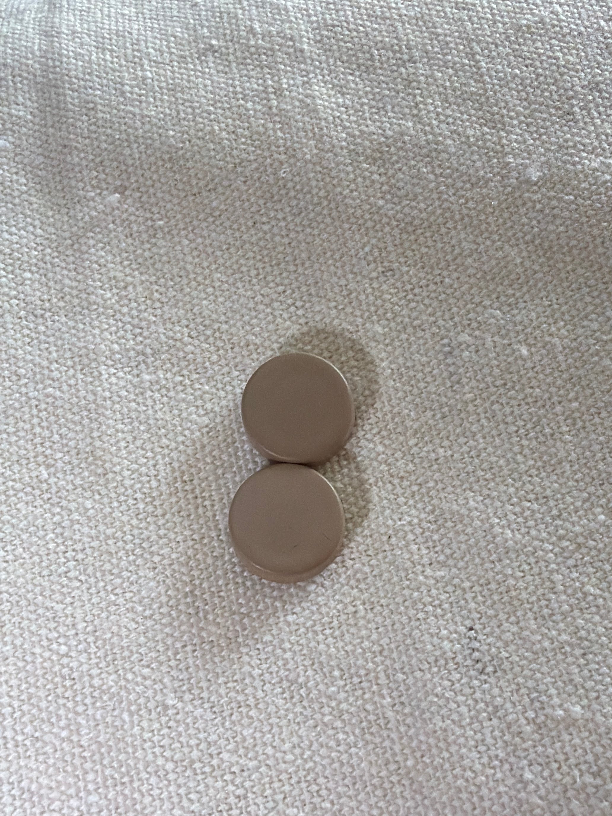 Magnetic Hijab Pin - Mokka Round