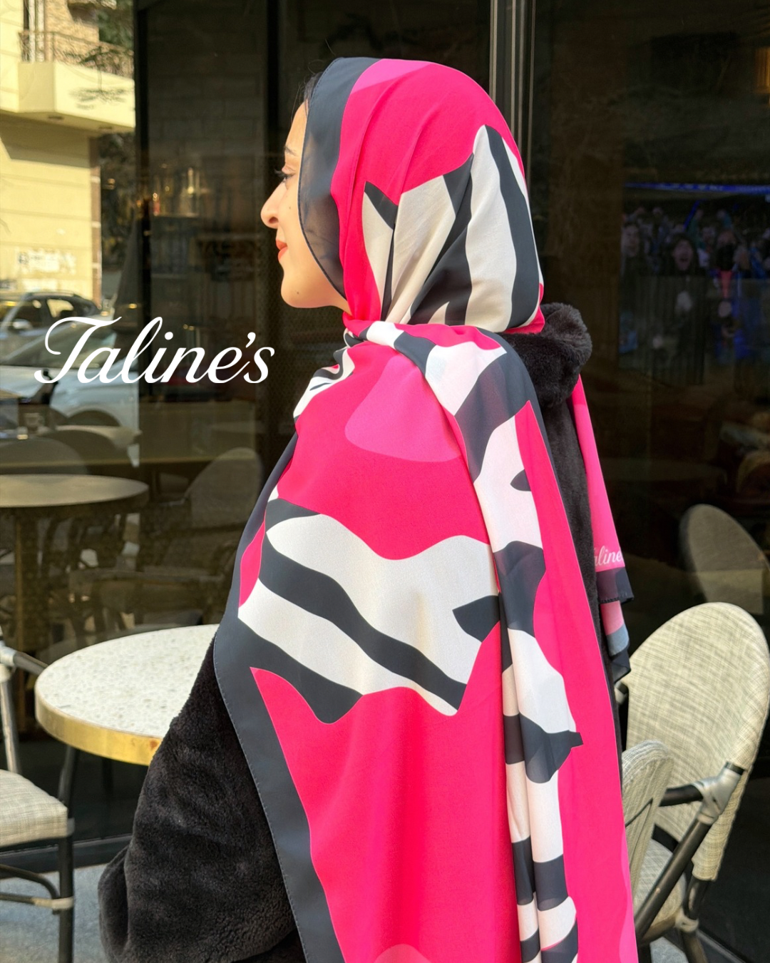 Spinel - Premium Turkish Chiffon Scarf