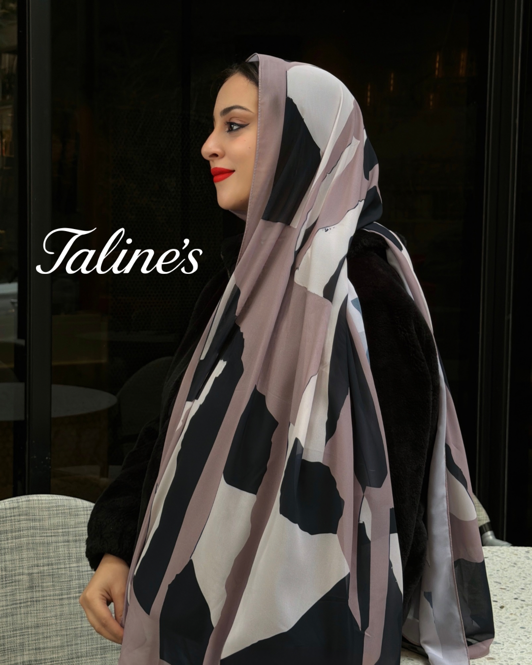 Onyx - Premium Turkish Chiffon