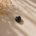 Magnetic Hijab Pin - Black Heart